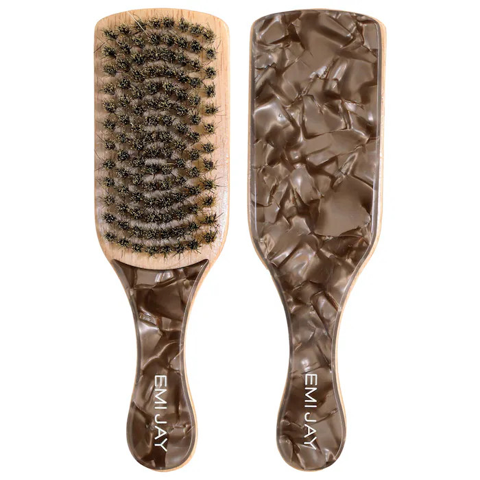 Mini Boar Bristle Smoothing Hair Brush in Toasted Sugar | Sephora (US)