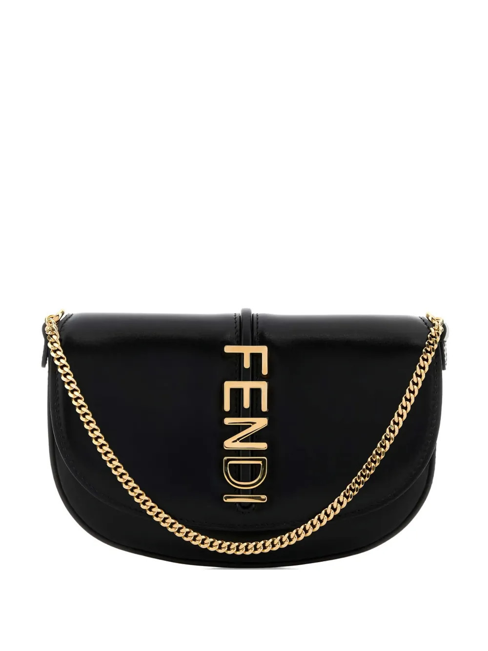 FENDI Fendigraphy cross body bag - Black | Farfetch Global