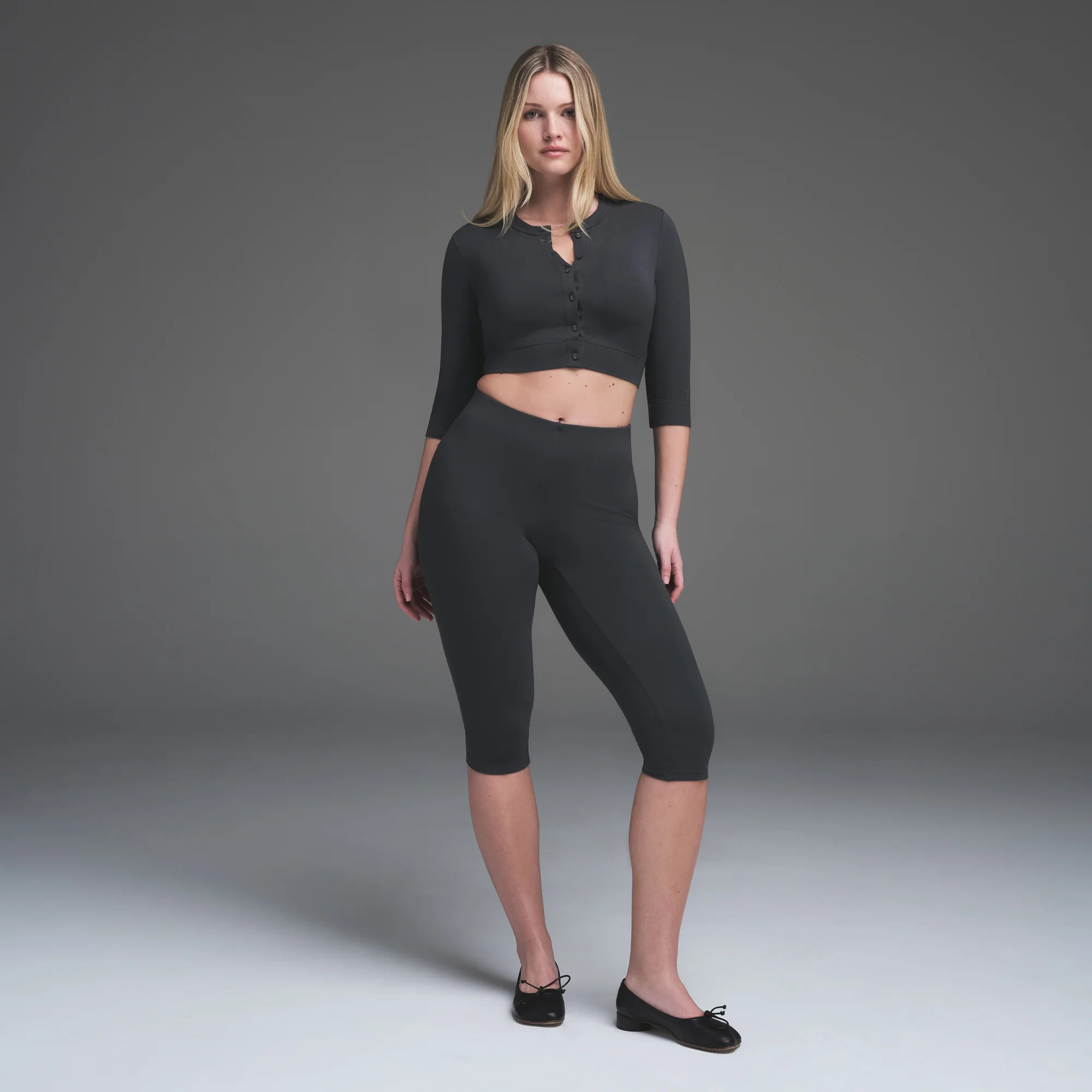 SKIMS Cropped Cardigan | Grey | 3XL | Smooth Layers | SKIMS (US)