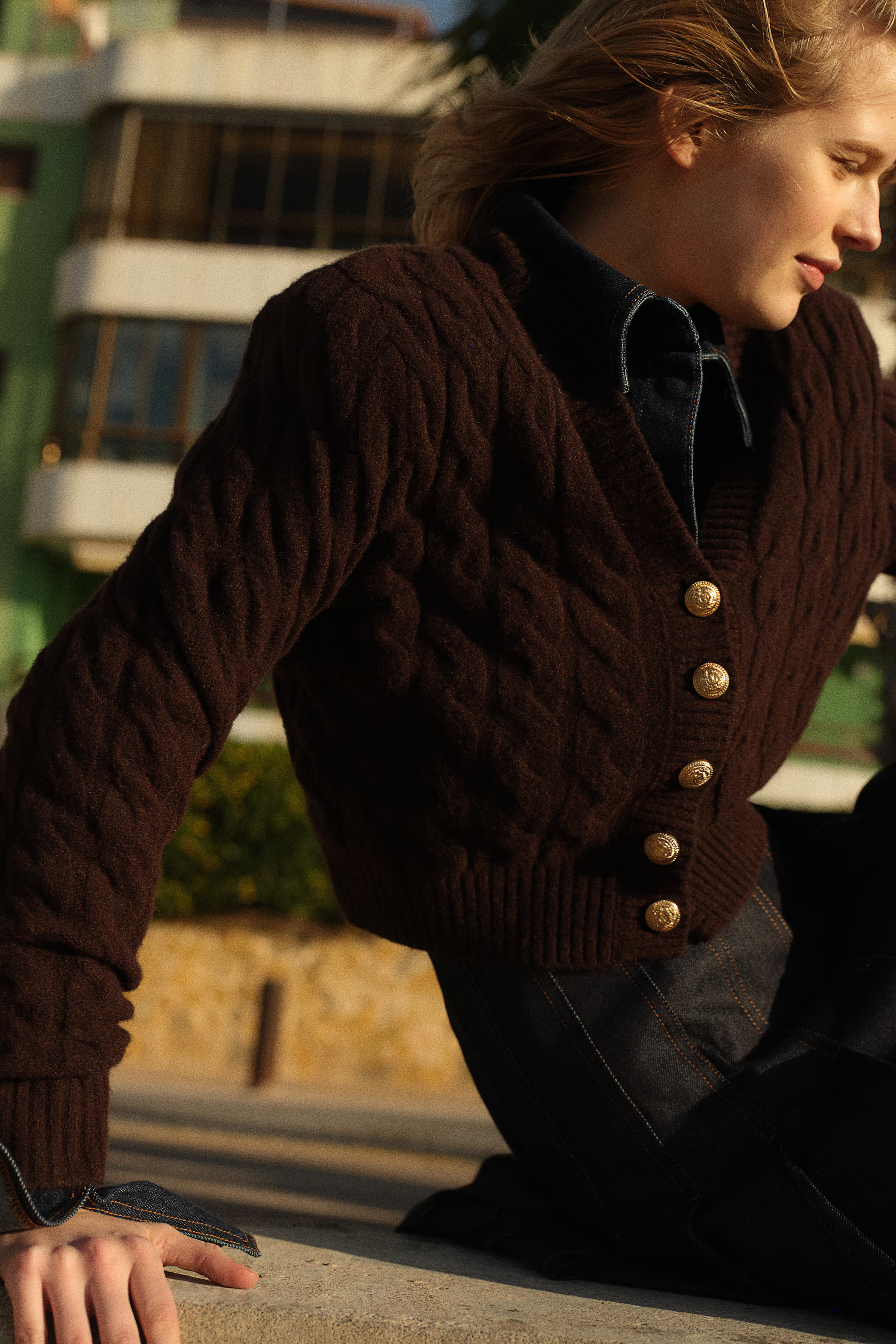 Cable-Knit Cardigan | H&M (US + CA)