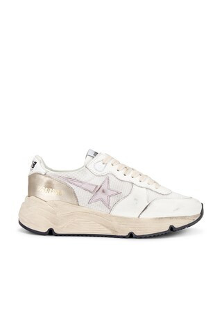 Golden Goose Running Sneaker in White | FWRD 