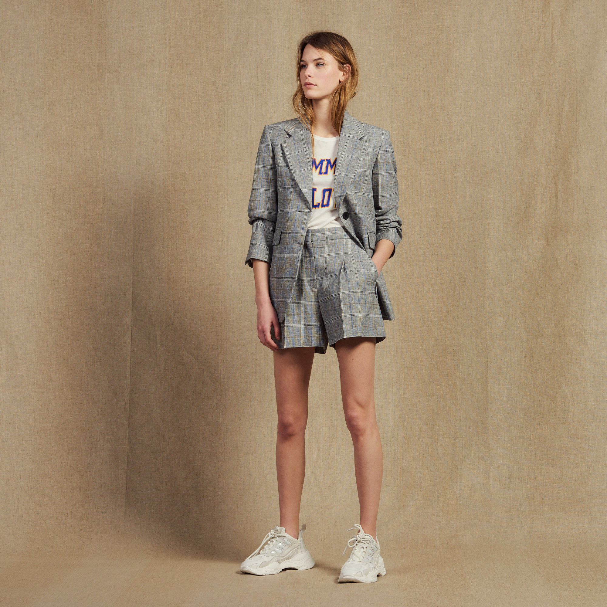 Checked blazer | Sandro Paris (US)