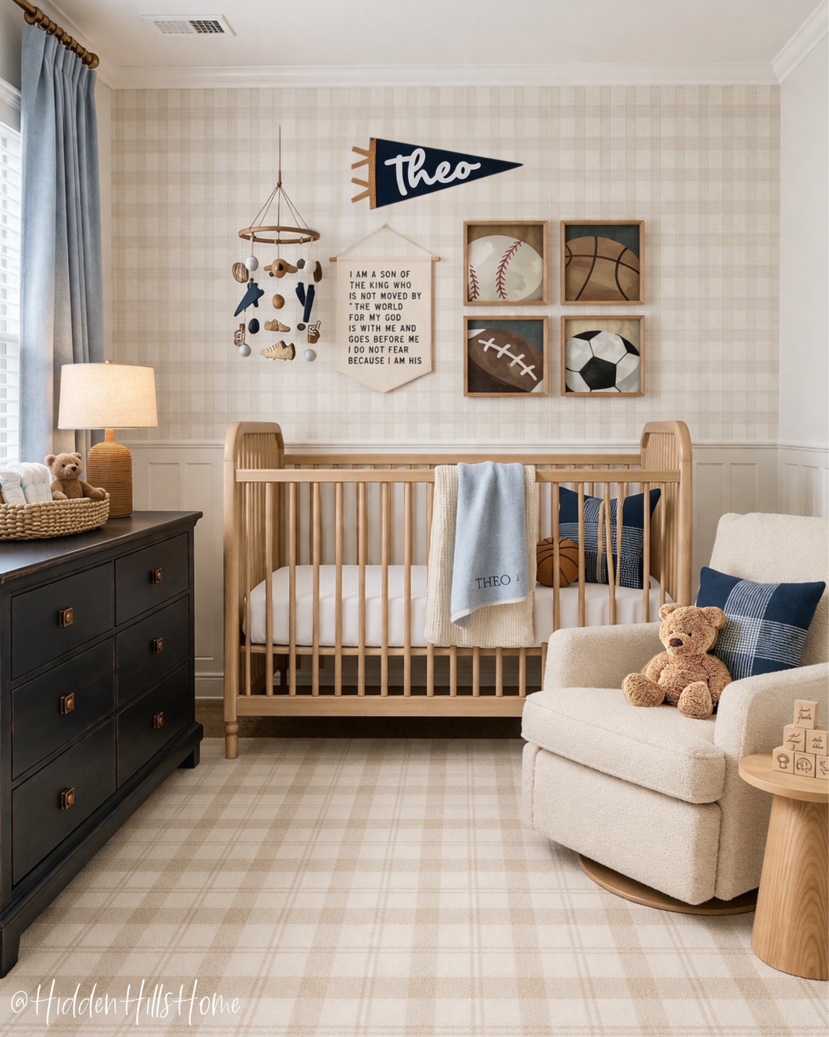 Boys nursery decor mood board, baby’s room, cute nursery design, navy blue nursery inspiration, nursery decor, crib, glider, nursery rug, baby boy #nursery

#LTKHome #LTKSaleAlert #LTKBaby