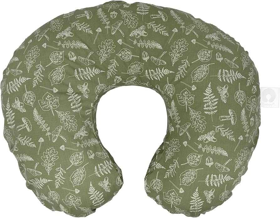 Boppy Original Nursing Pillow, Green Fern, Ergonomic Nursing Essentials for Bottle and Breastfeed... | Amazon (US)