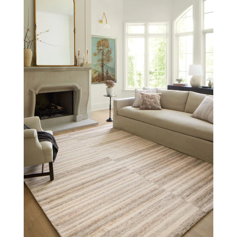 Chris Loves Julia x Loloi Chris Collection CHR-03 Ivory / Clay, TransitionalArea Rug | Wayfair North America
