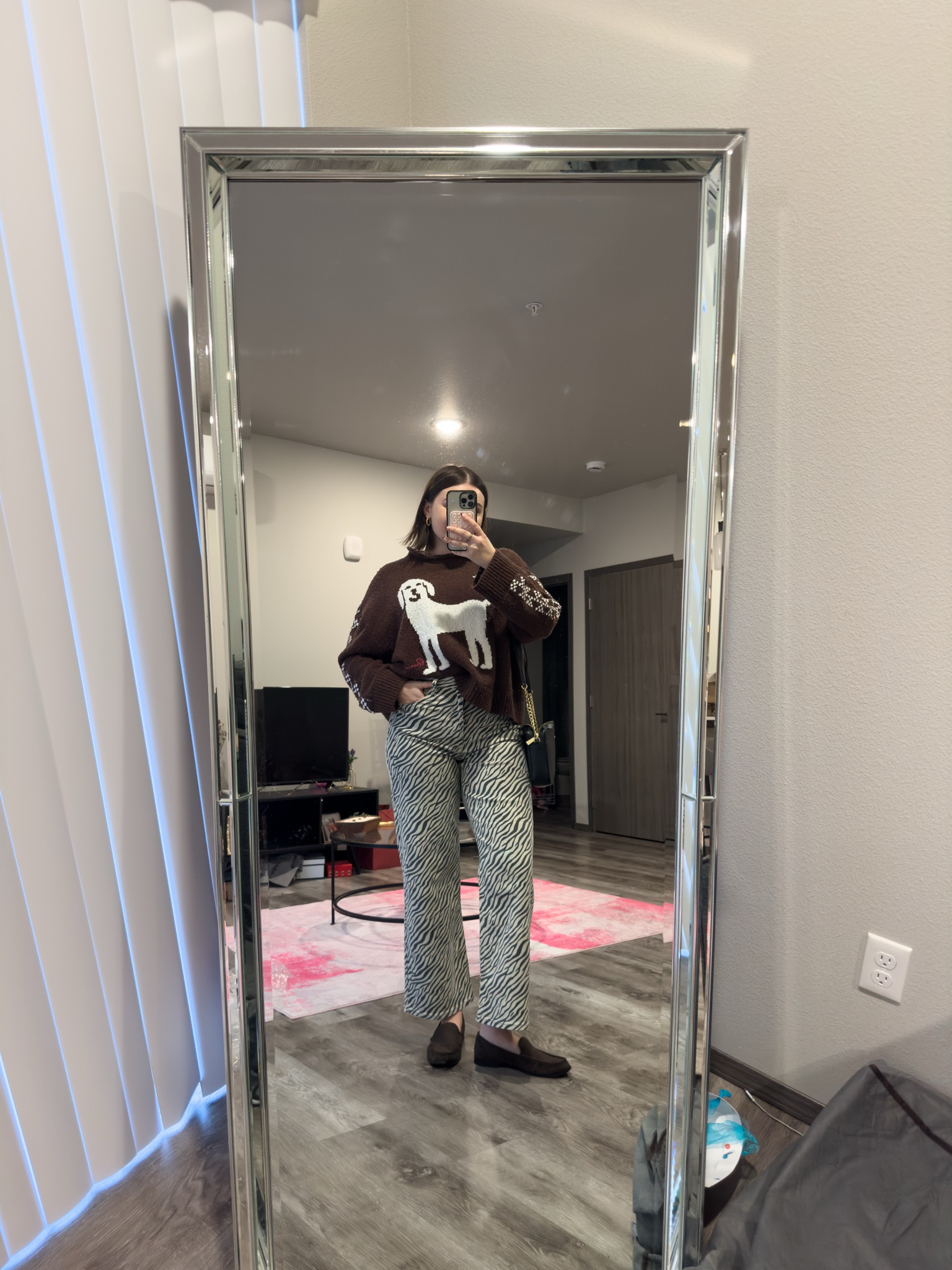 Tried some dopamine dressing for therapy! I love these printed jeans btw for winter 🦓

I’m wearing a L sweater, size 31 jeans and size 9 flats

#LTKootd #LTKFindsUnder100 #LTKMidsize