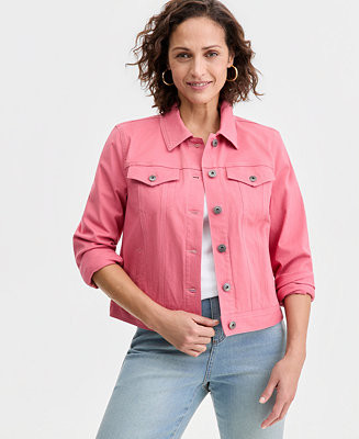 Women's Classic Denim Jacket | Macy's