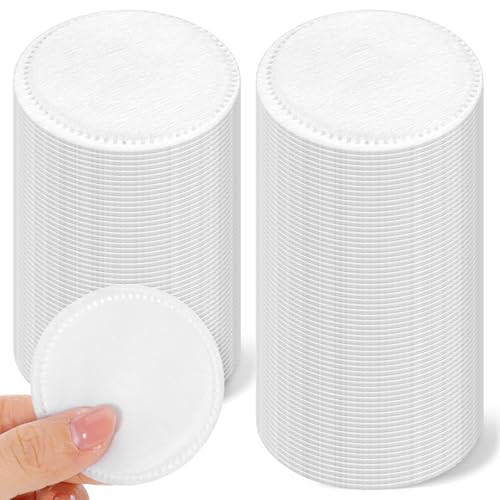 100 Pcs 2.2" Cotton Rounds for Face Round Lint-Free Soft Cotton Pads | Amazon (US)