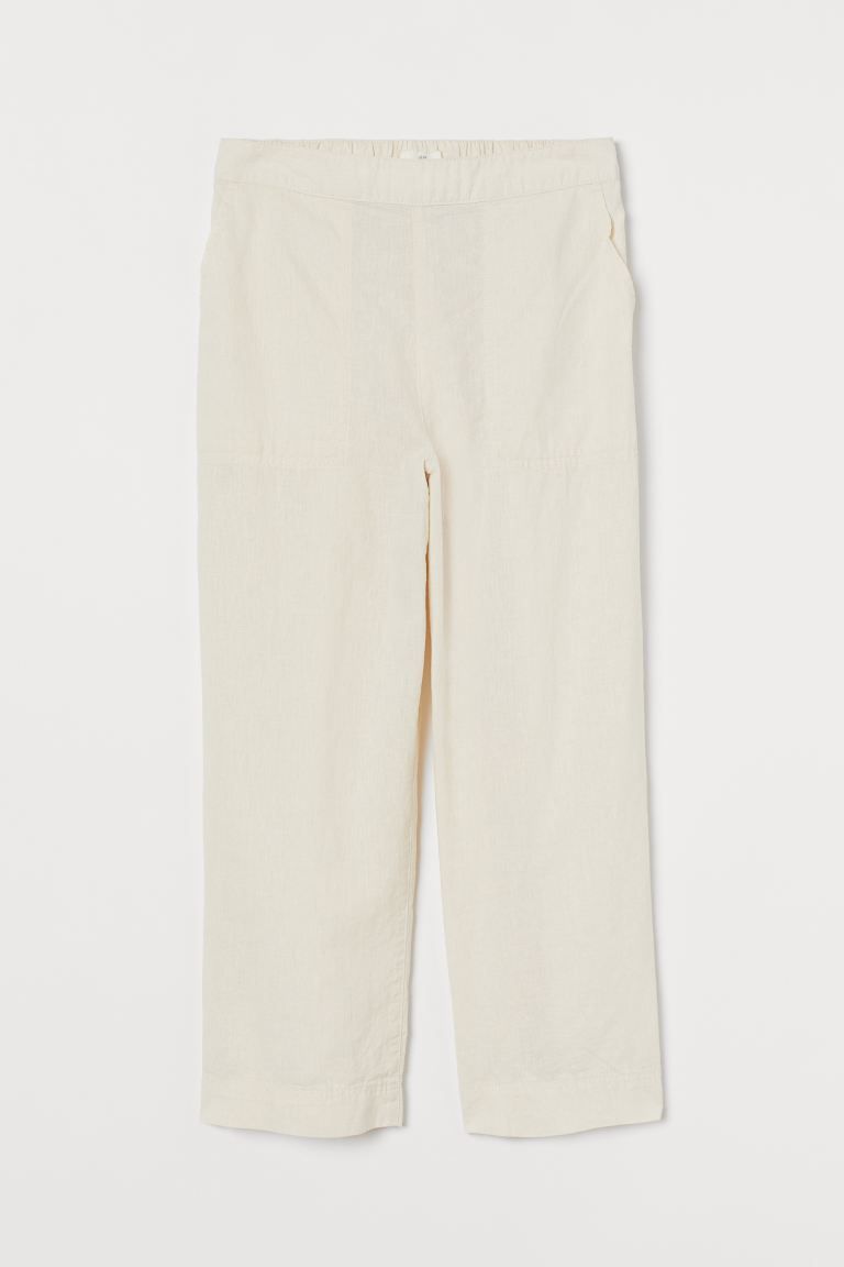 Linen-blend culottes | H&M (UK, MY, IN, SG, PH, TW, HK)