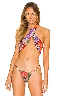 Indah Sea Bikini Top in Tropix from Revolve.com | Revolve Clothing (Global)