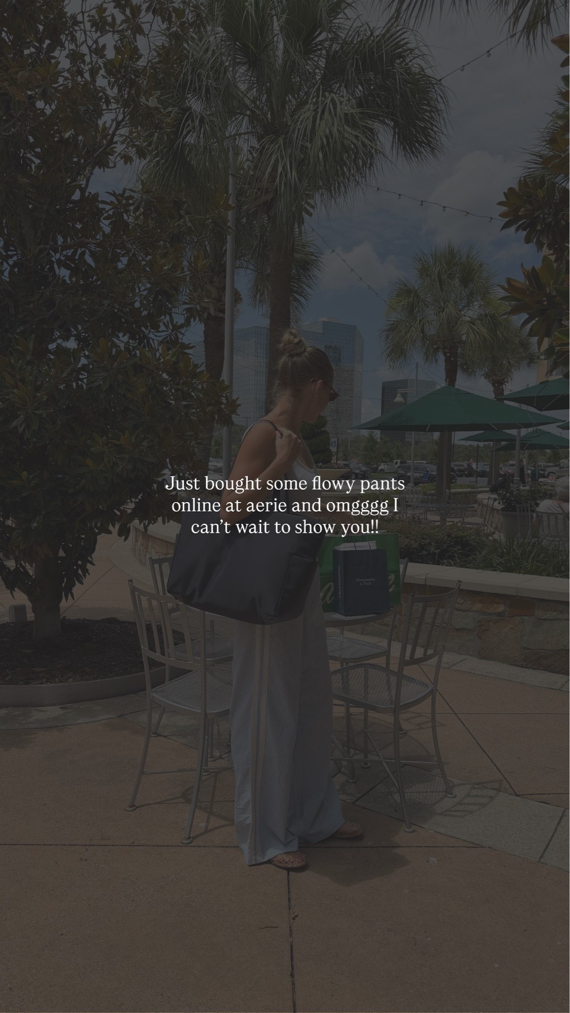 Latest aerie order!! Soooo excited for these flowy pants to arrive!!

#LTKdayinmylife #LTKselfcare