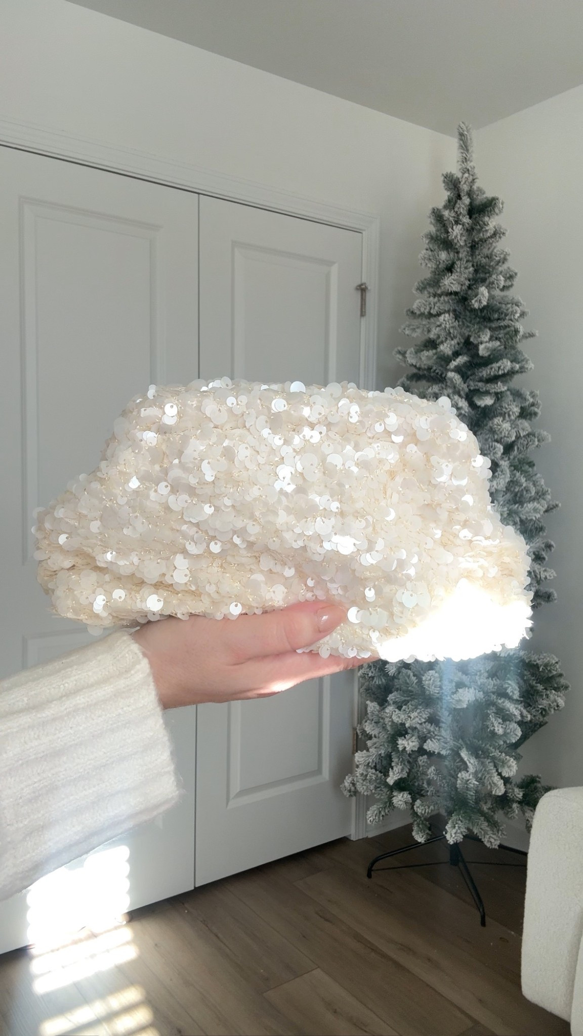The most dreamy white sequin bag for your holiday/NYE festivities!



#LTKFindsUnder50 #LTKSeasonal #LTKHoliday