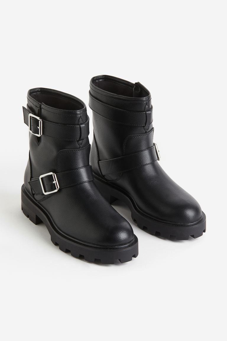 Chunky Boots - Black - Ladies | H&M US | H&M (US + CA)