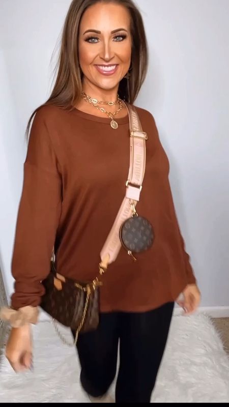 Cute, affordable, comfortable fall outfit ideas.

Layering pieces, fall basics, faux leather leggings, black leggings, athleisure, fall outfits, fall fashion, fall style, Nordstrom finds, Spanx leggings, Walmart fashion, Walmart finds, butterfly weekends, multi pochette accessoires, designer inspired crossbody bag, gold necklaces, tan Chelsea boots, sherpa jacket 

#LTKitbag #LTKstyletip #LTKSeasonal