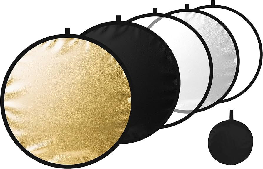 24/32/43/52in Reflector Photography,5 in 1 Light Diffuser with Panel &Bag Light Reflectors for Ph... | Amazon (US)