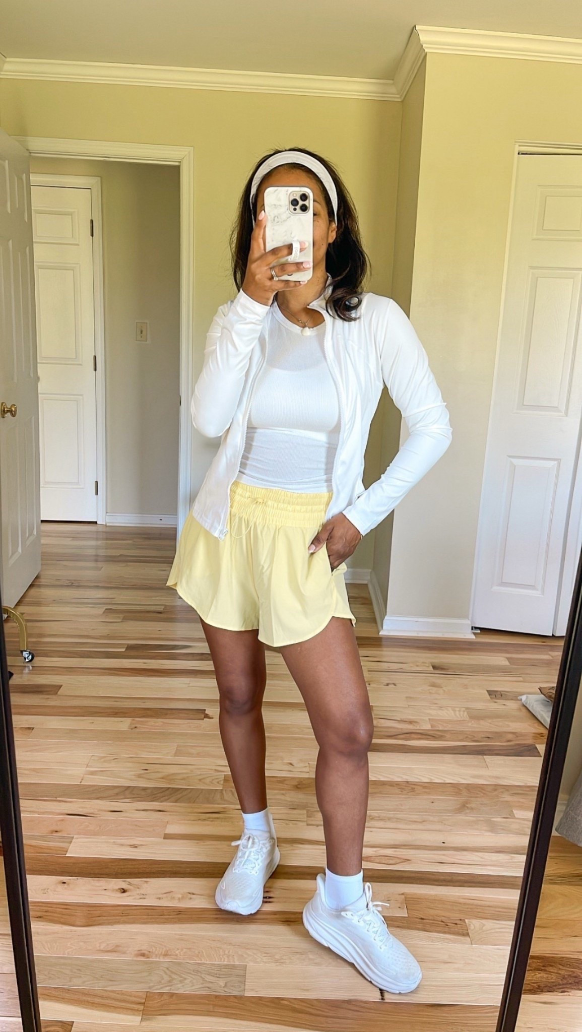 Sunday fit! Target shorts are on sale! Wearing a small 

 #ltksalealert #ltkfindsunder100 #ltkfindsunder50

