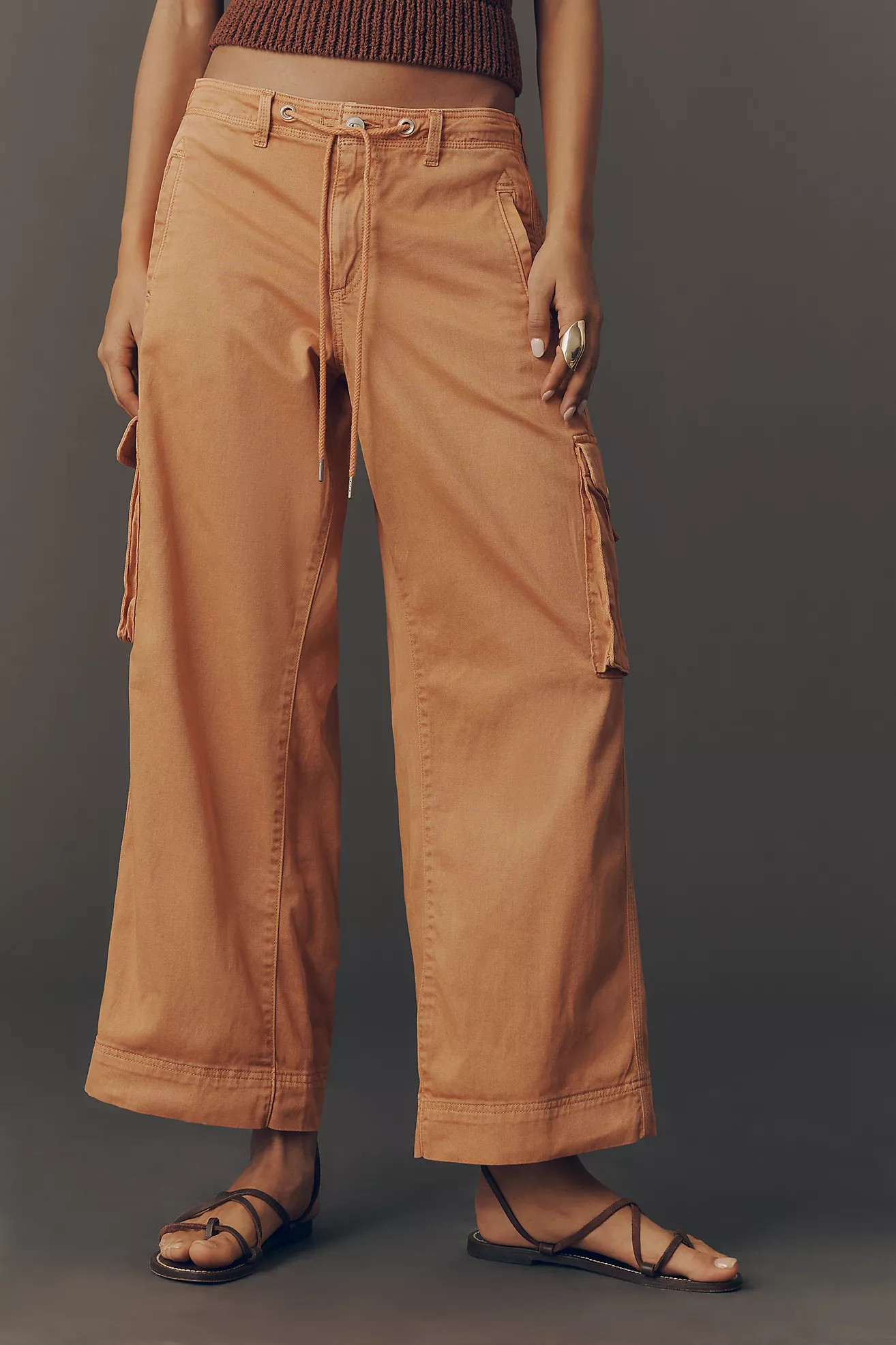 Pilcro Crop Cargo Pants | Anthropologie (US)