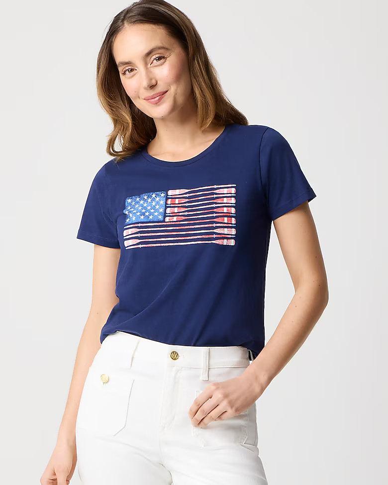 Oar flag graphic tee | J.Crew Factory