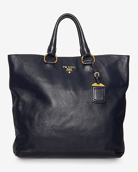 Prada Vitello Daino Tote Bag Authenticated By LXR | Express
