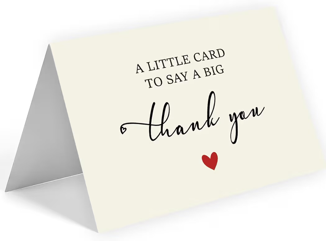 25 Pack 350GSM | Thank You Cards | Thank You Cards & Notes with Envelopes | Pefect for Baby Showe... | Amazon (US)