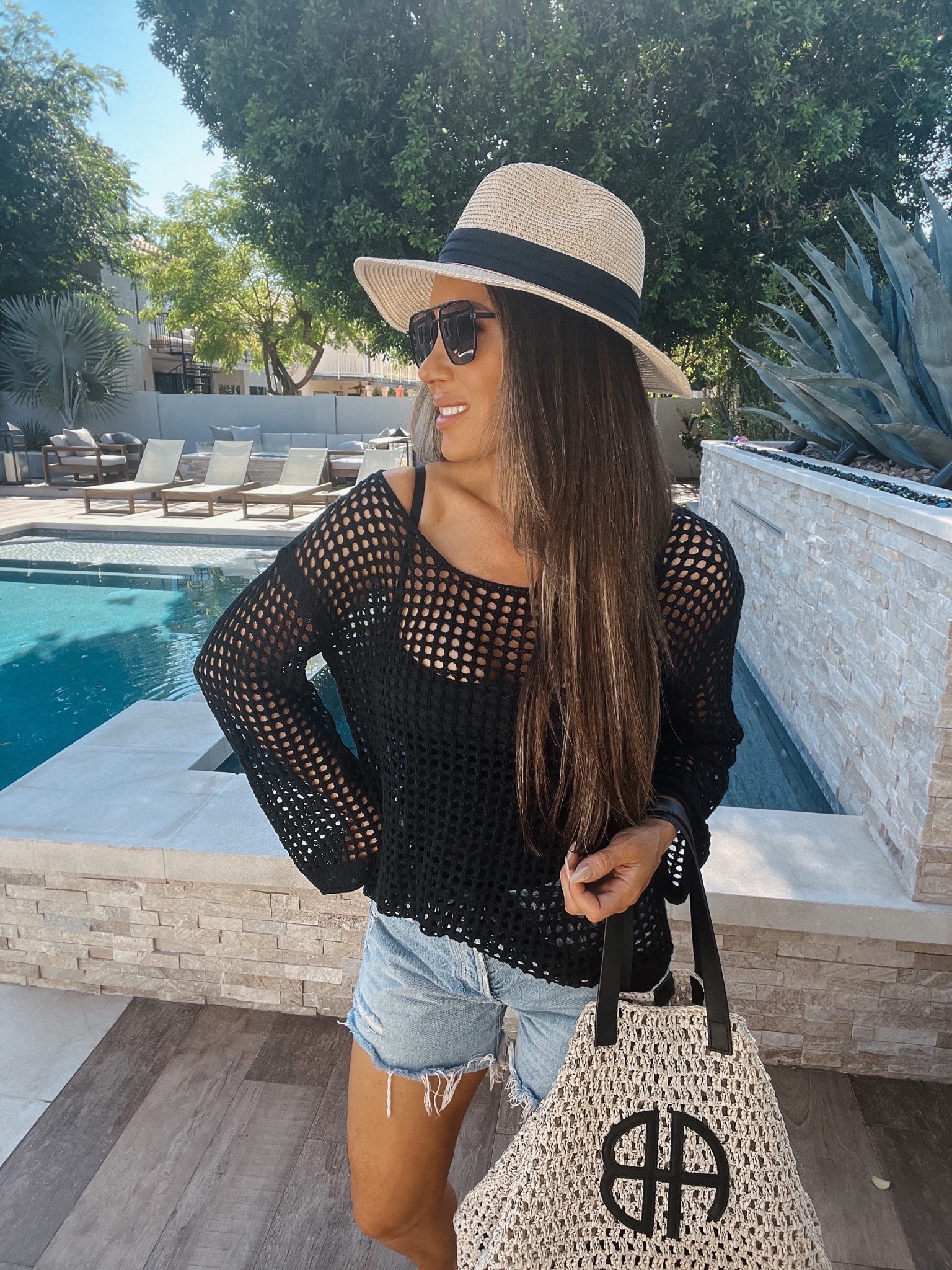 Swim cover up under $30
One piece swimsuit sz 6
Denim shorts sz 27
Comfy sandals tts
Hat fold up in luggage and no creasing 
Anine Bing beach bag 
#LTKtravel #LTKswim #LTKFind #LTKitbag #LTKSeasonal


#LTKswim #LTKU #LTKstyletip