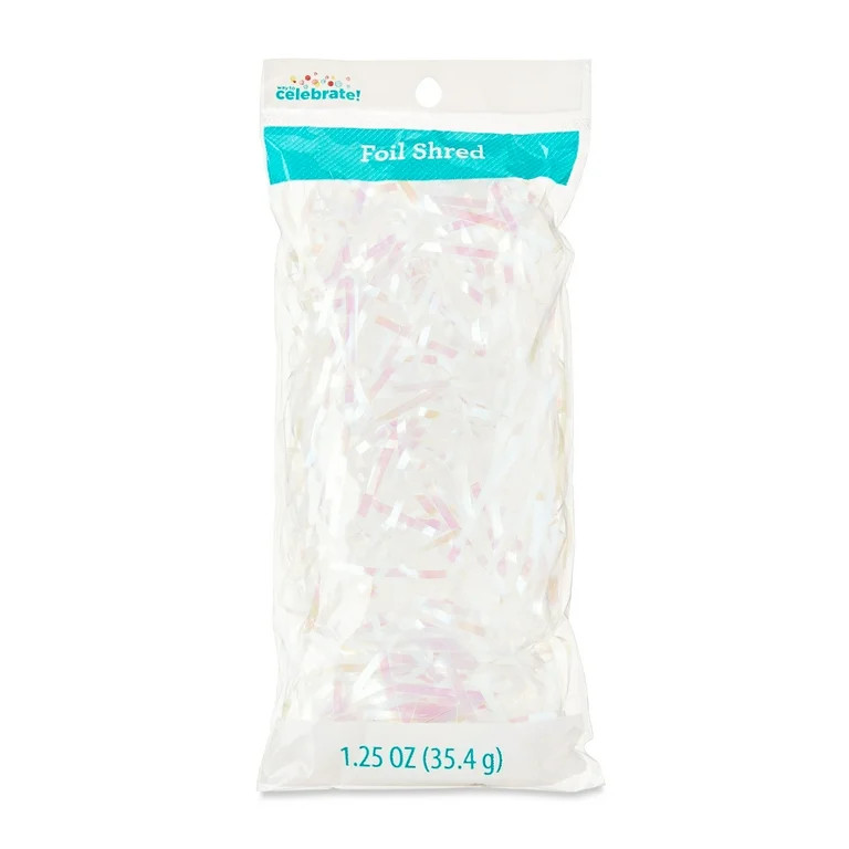 Iridescent Paper Shred, 1.25 oz, by Way To Celebrate - Walmart.com | Walmart (US)