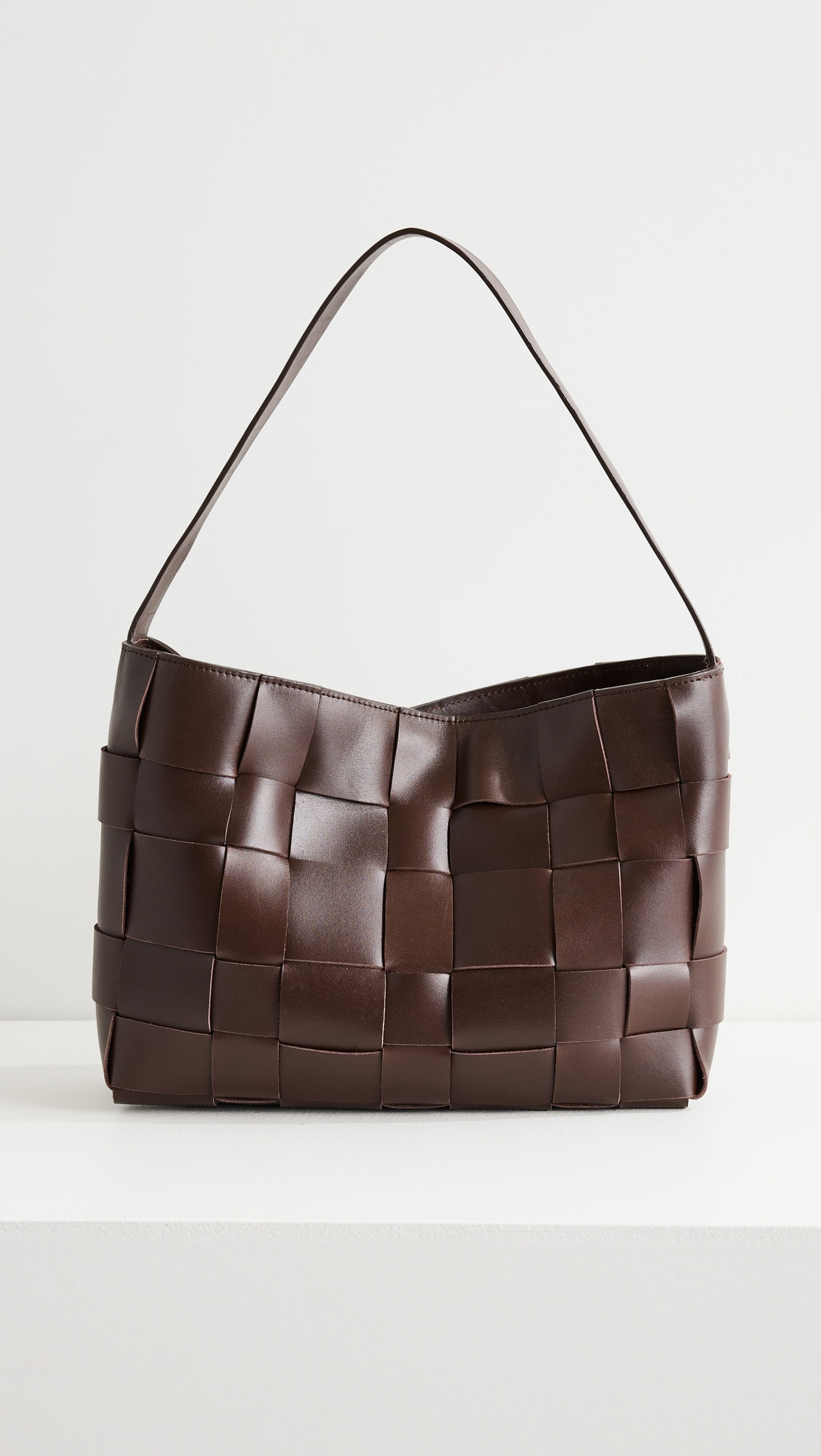 St. Agni Woven Mini Tote Chocolate One Size | Shopbop