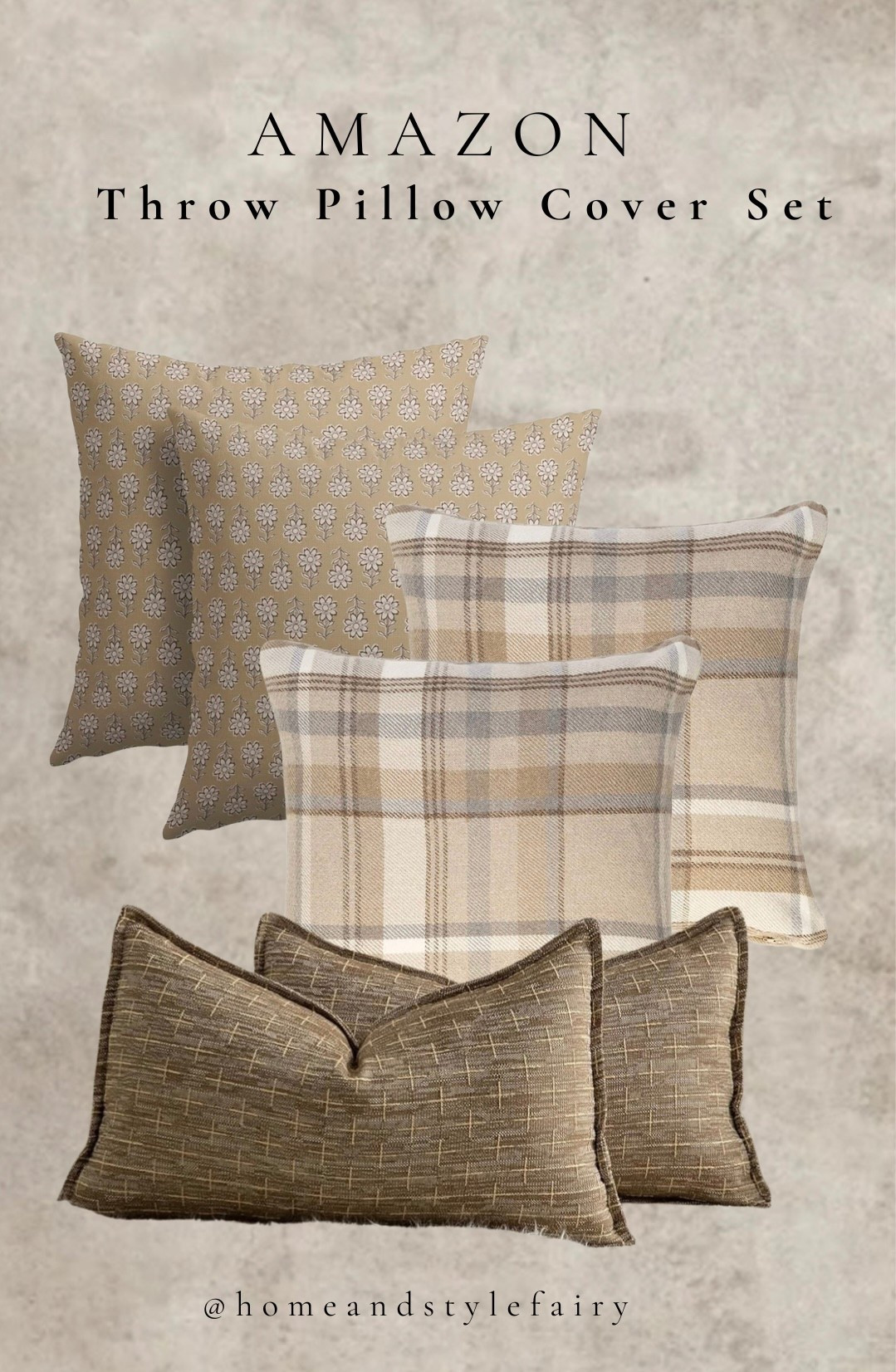 Budget Friendly Pillows 
Throw Pillow Cover Set

#falldecor #homeinspo #Itkhome
#neutralhome #pillowcoverset

#LTKcanada #LTKsale #LTKautumn

#LTKcanada #LTKsale #LTKfamily