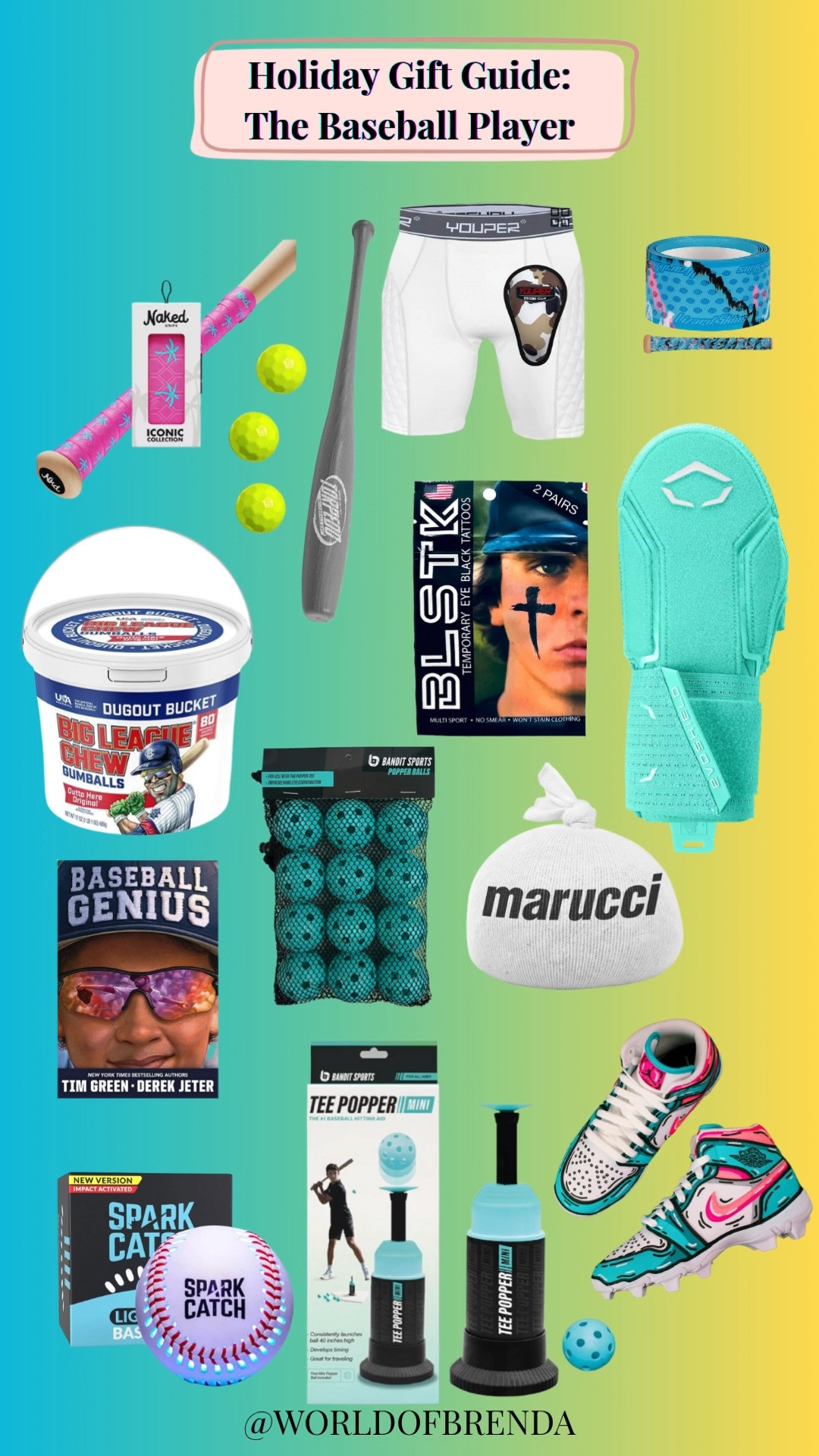 Have a baseball player at home? Don't worry we have got you covered with not 1, not 2, but 3 gift guides for that special baller on your list.  Starting here with Number 1... 

 #LTKGiftGuide #LTKHoliday #LTKFamily
