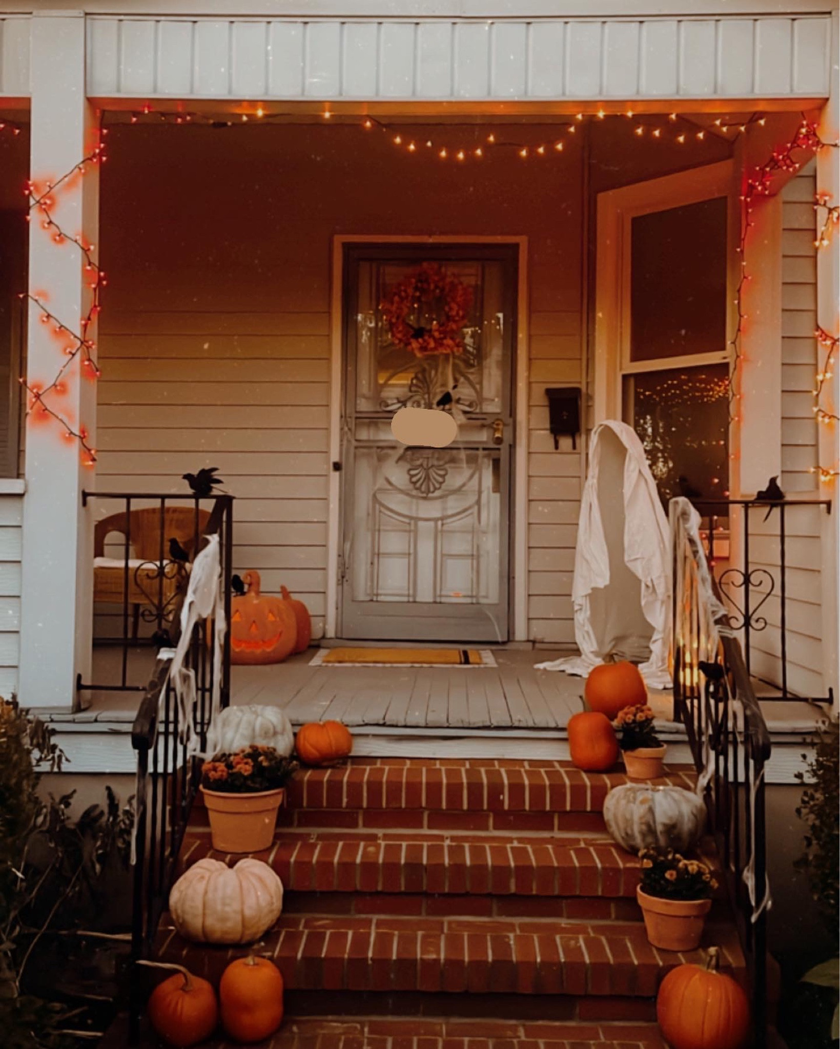 Front porch for spooky season

#LTKHalloween #LTKHoliday #LTKSeasonal