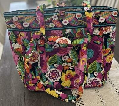 VERA BRADLEY  SHOULDER TOTE BAG  “VA VA BLOOM" | eBay US