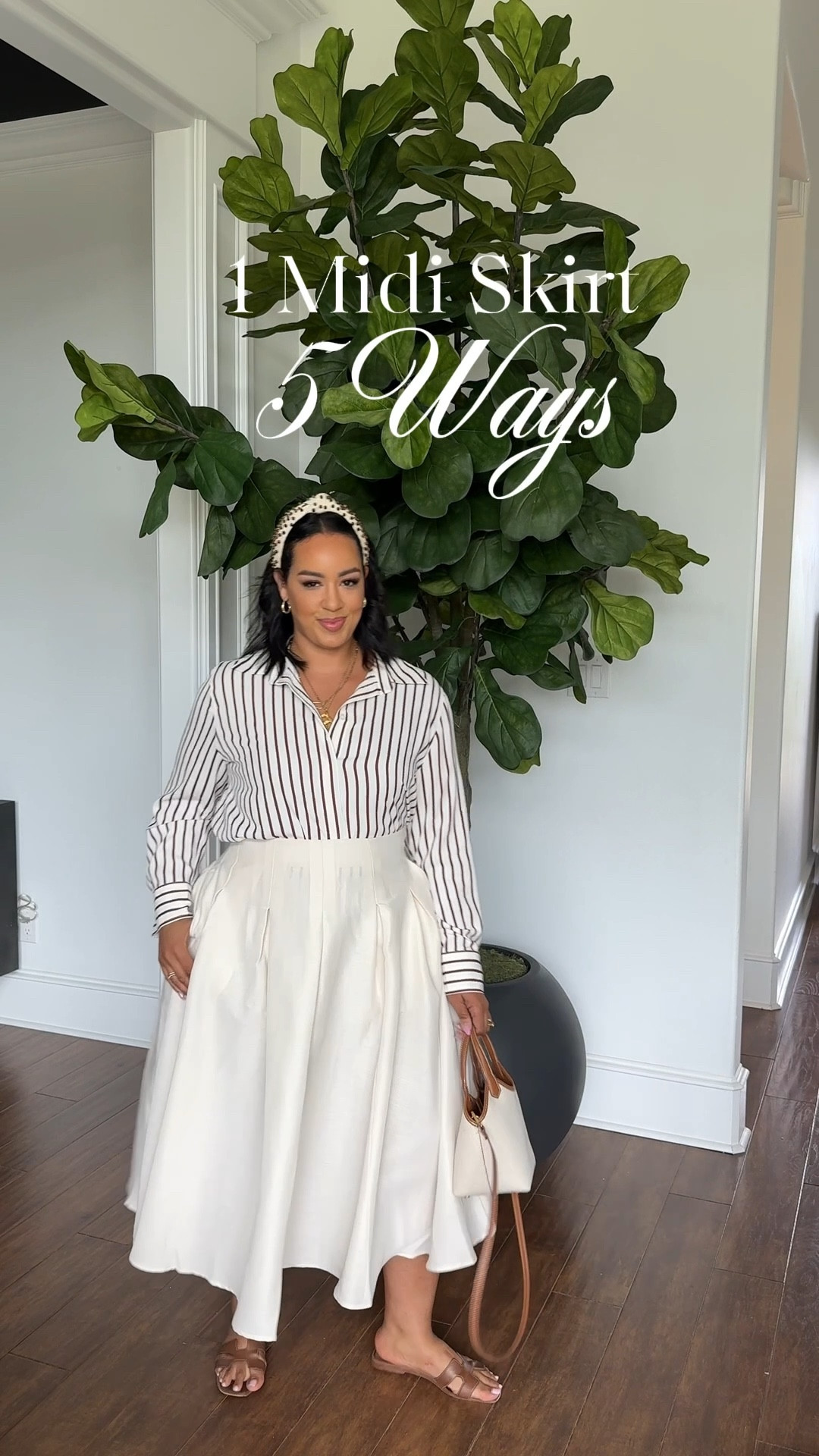 Loving this pleated skirt form H&M it can even be worn as a dress! So versatile and is part of my Spring capsule Wardrobe. Im wearing a 14 

#LTKWorkwear #LTKFindsUnder100 #LTKMidsize