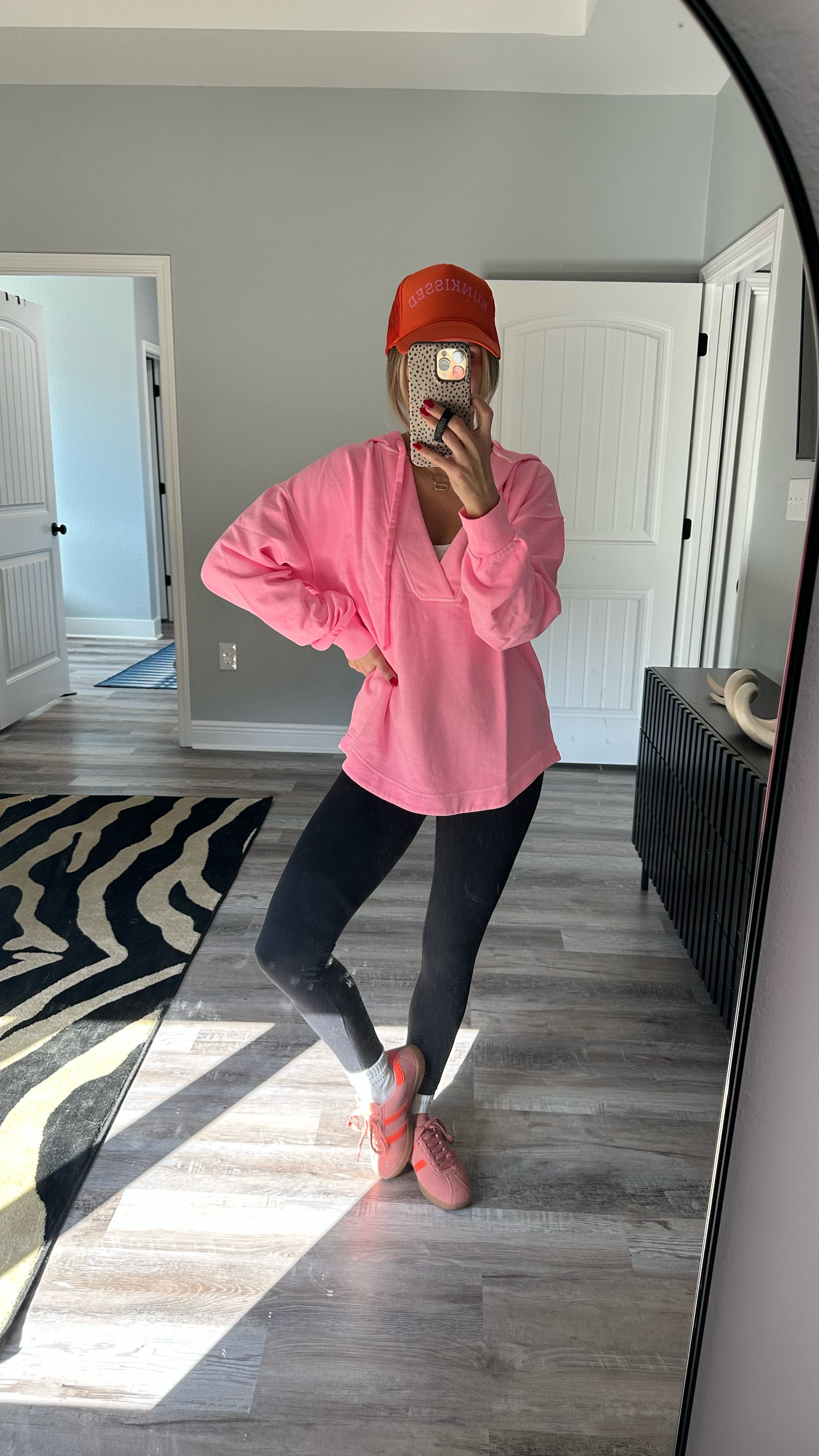 SAHM spring outfit
XS top, small leggings, size down 1 in the sneakers 

Easy outfits for spring, casual outfits, legging outfit, spanx, spring outfit, spring mom outfit, errands outfit, comfy outfit, women’s clothing, women’s spring clothes, spring trends, spring fashion  

#LTKFindsUnder50 #LTKStyleTip #LTKShoeCrush