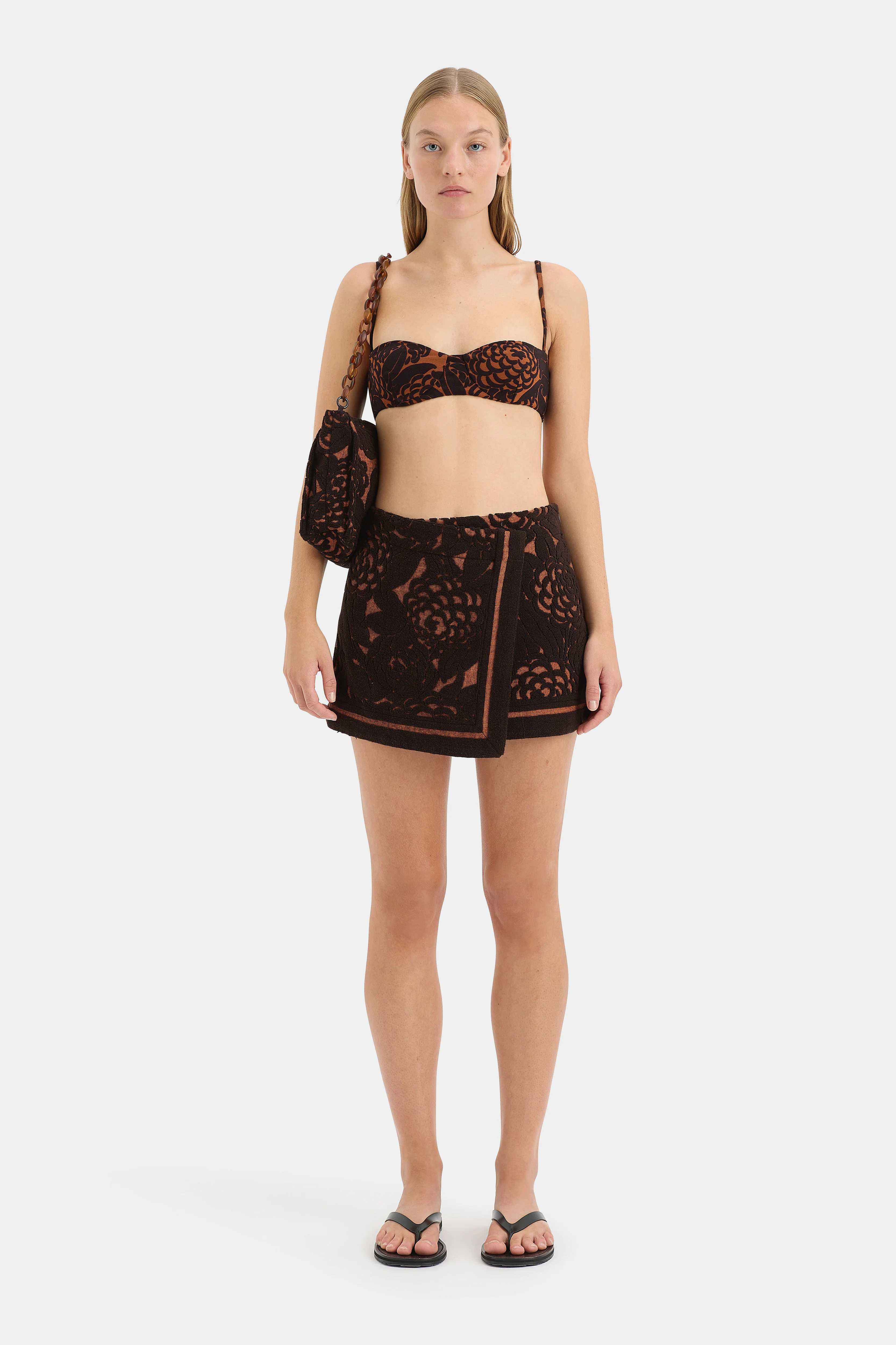 Dawn Wrap Mini Skirt | Sir The Label (ANZ)