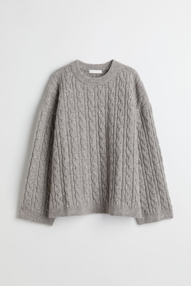 Cable-knit jumper | H&M (UK, MY, IN, SG, PH, TW, HK)