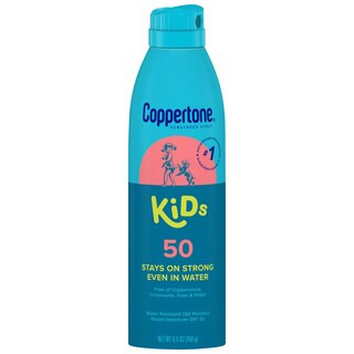 Coppertone Kids Sunscreen Water Resistant Continuous Spray Broad Spectrum SPF 50, 5.5 OZ | CVS Health