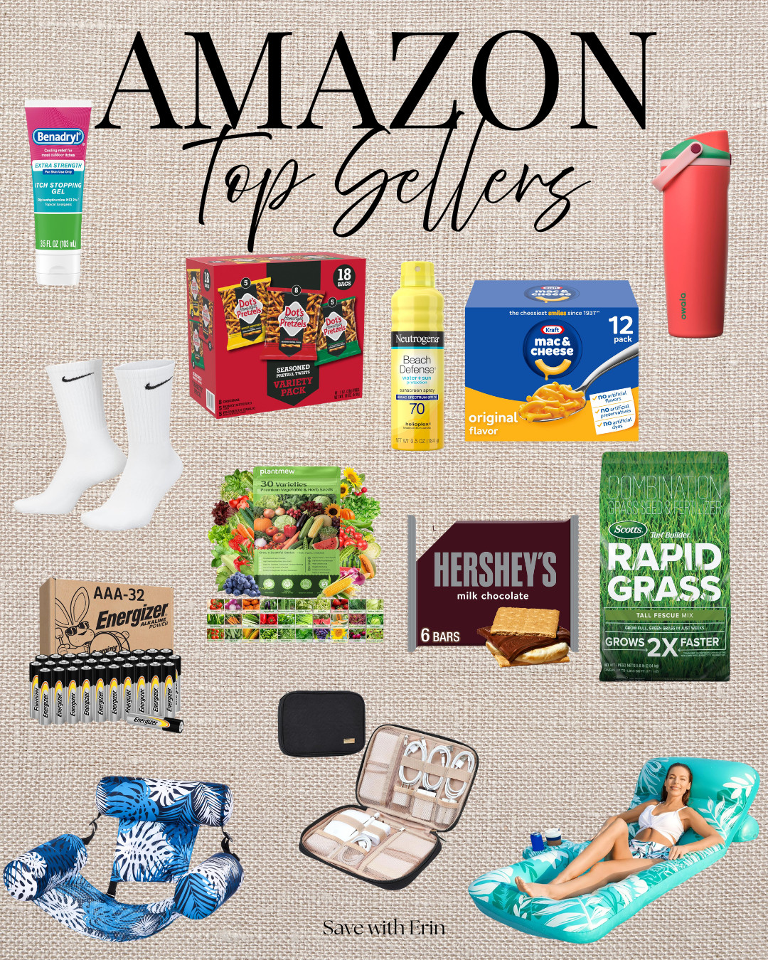 I'm sharing my top Amazon picks! From comfy socks to refreshing pool floats. #amazontopsellers #lifestyle  

 