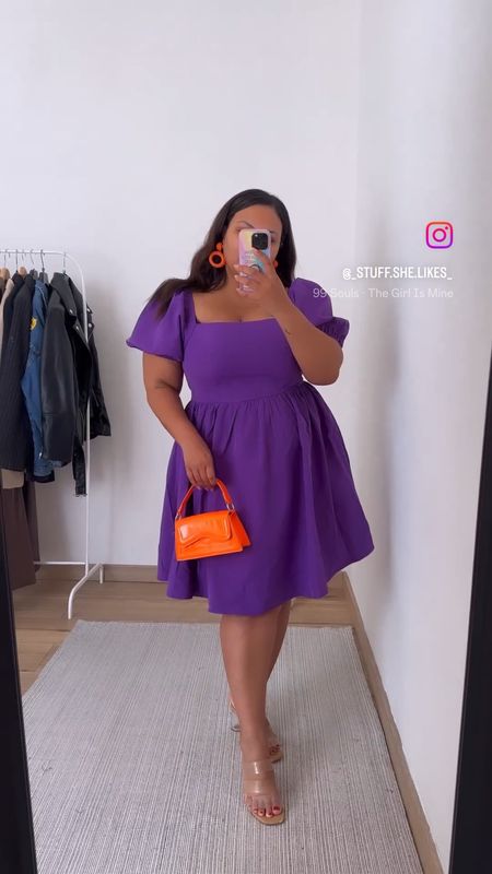 Styling tips: orange accessories!
The first look is a color block outfit, I absolutely love the contrast with the purple! 💜
The second one is more about giving  a pop of color to a black skirt, adding the orange top as well! 🧡 
Code: SXYCurves151 for 15% off on SHEIN 

Size is 0XL 

#curvydress #summeroutfits #midsizestyle #colorblock #stylingtips

#LTKcurves #LTKeurope #LTKstyletip