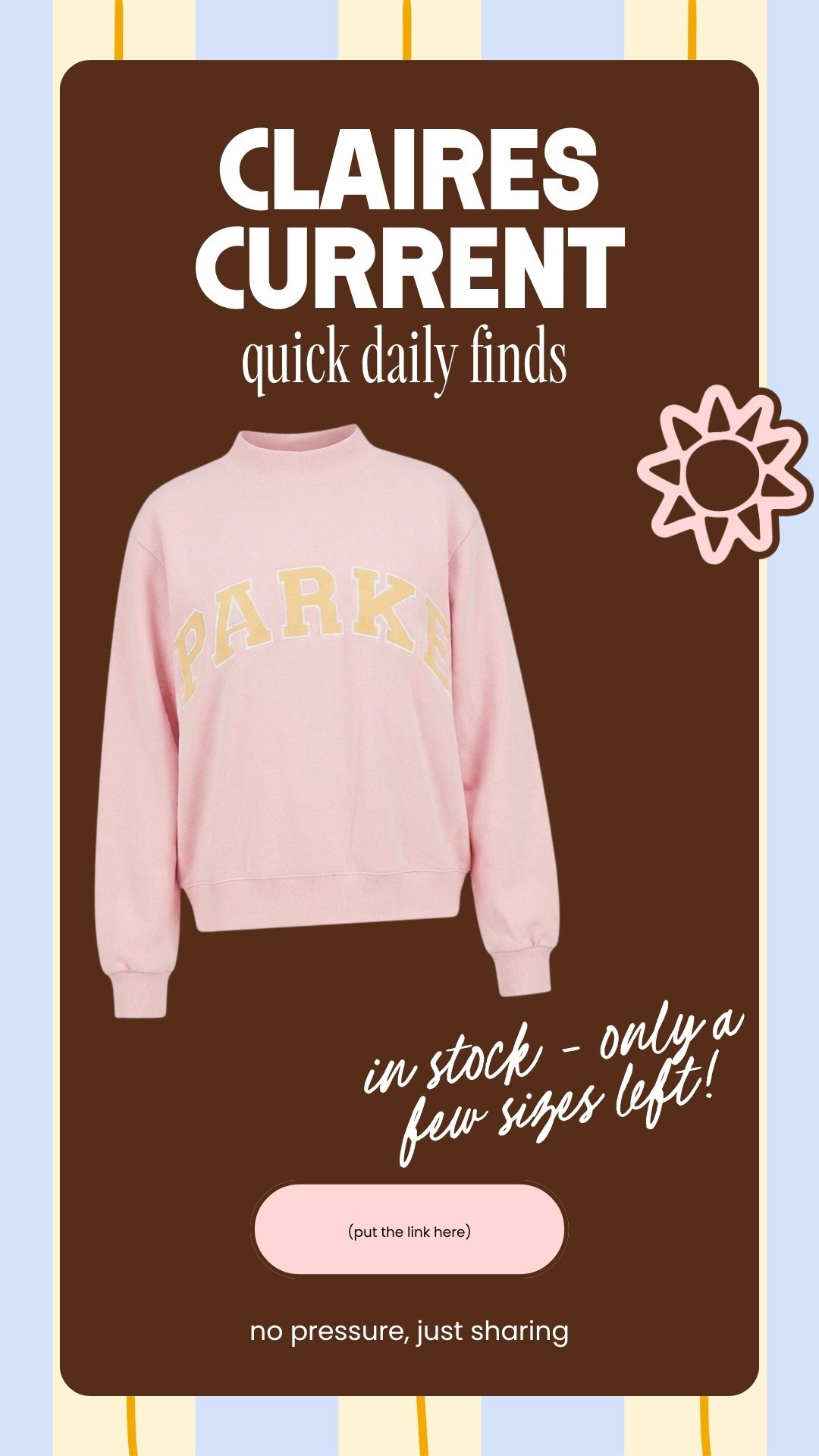 Parke hoodie in stock 💗

#LTKSeasonal #LTKgrwm #LTKootd