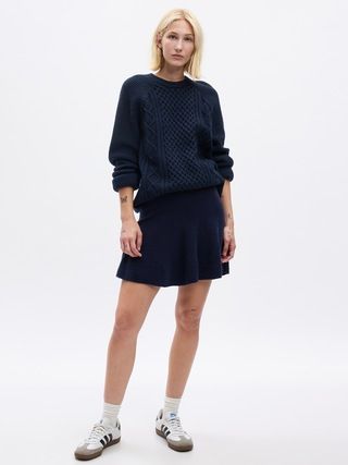 CashSoft Rib Mini Sweater Skirt | Gap (CA)