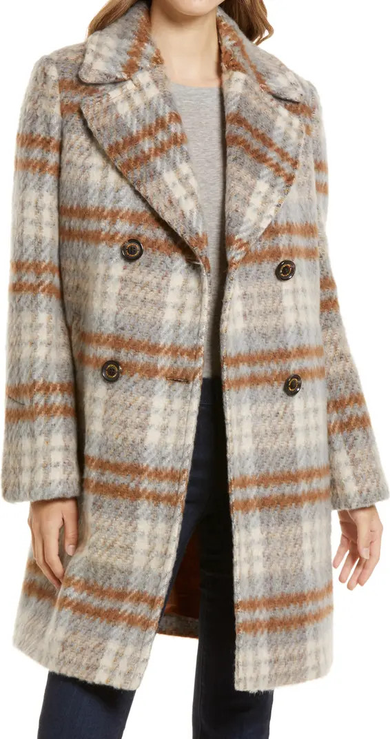 Double Breasted Wool Blend Coat | Nordstrom