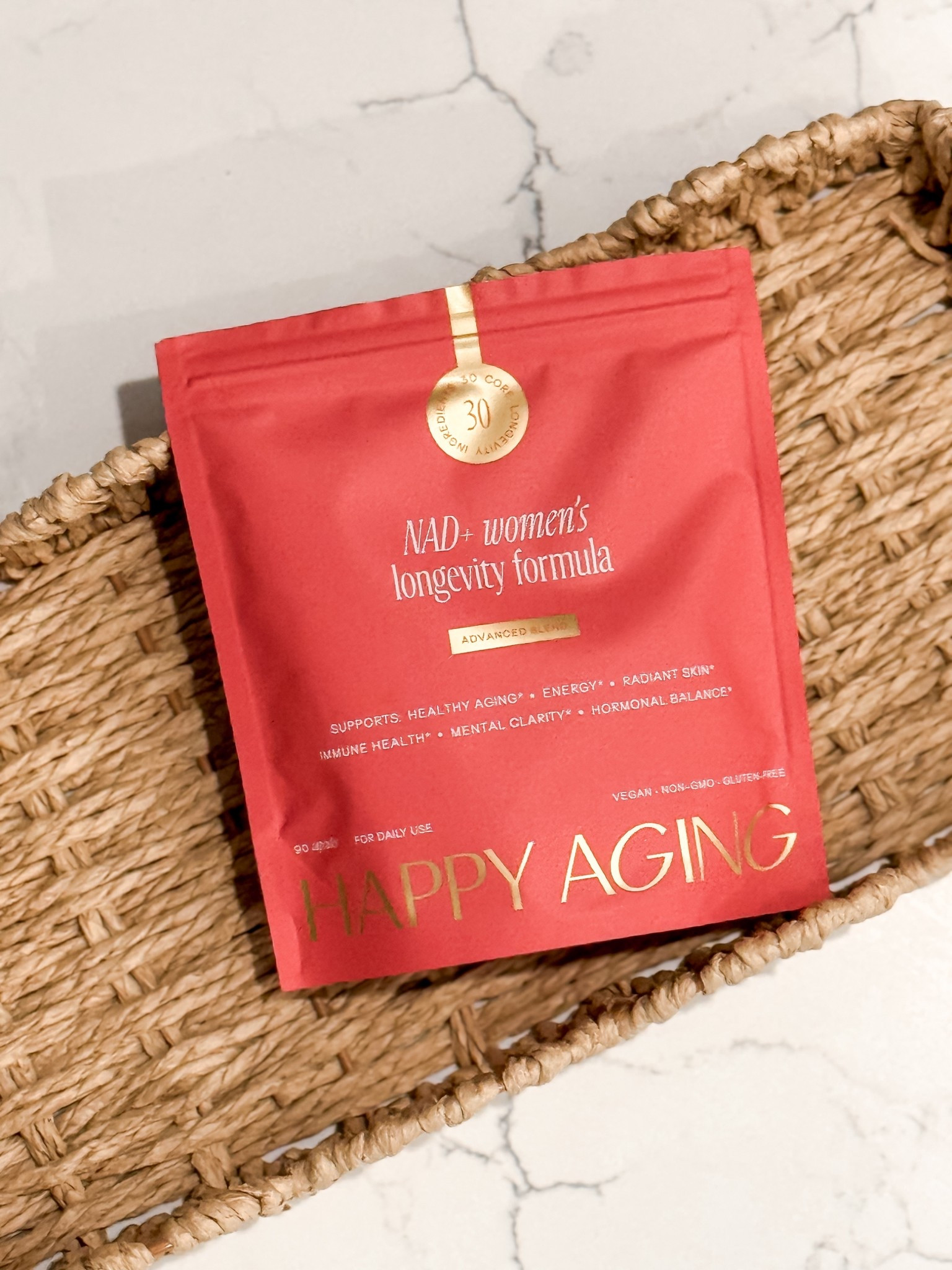 I’ve been adding this NAD+ Women’s Longevity Formula to my daily routine and I’m obsessed. It’s an advanced blend designed to support healthy aging, natural energy, radiant skin, immune health, mental clarity, and hormonal balance — basically all the things we care about.

Vegan, non-GMO, gluten-free, and made for daily use… because glowing from the inside out is the ultimate beauty secret.

NAD+ supplement • women’s longevity supplement • healthy aging supplements for women • hormone balance support • energy boosting vitamins • immune support capsules • supplements for radiant skin • mental clarity supplements • daily wellness routine • biohacking for women • vegan non GMO supplements • anti aging support for women

#HealthyAgingJourney #WomensWellness #LongevityLifestyle #NADSupplement #WellnessRoutine #GlowFromWithin #HormoneHealth #EnergyBoost #Over30Wellness #Over40Wellness #BiohackingForWomen #DailyRituals #SupplementStack #HolisticLiving #LTKWellness
@Happy Aging 

#LTKdayinmylife #LTKselfcare #LTKmorningroutine