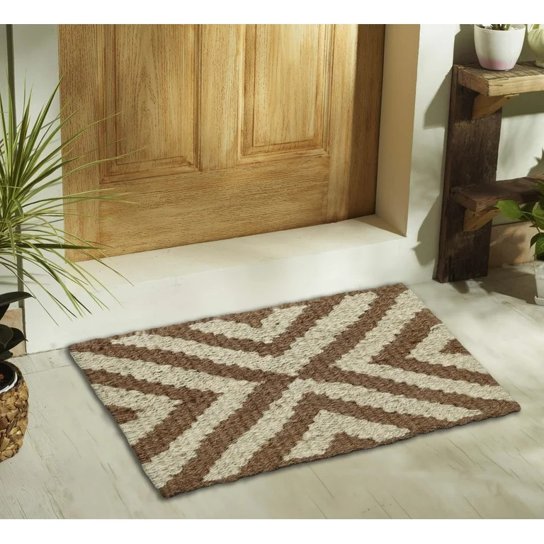 Mainstays 18x30 Chevron Pattern Coir Mat | Walmart (US)