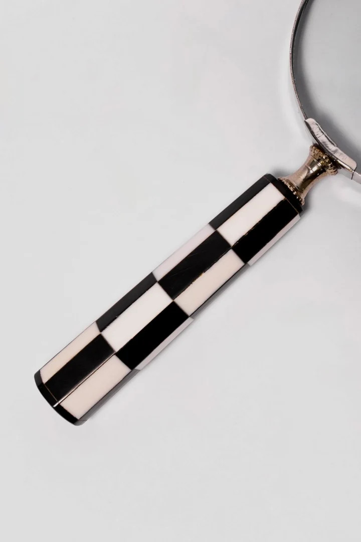 Block Check Magnifying Glass | THELIFESTYLEDCO