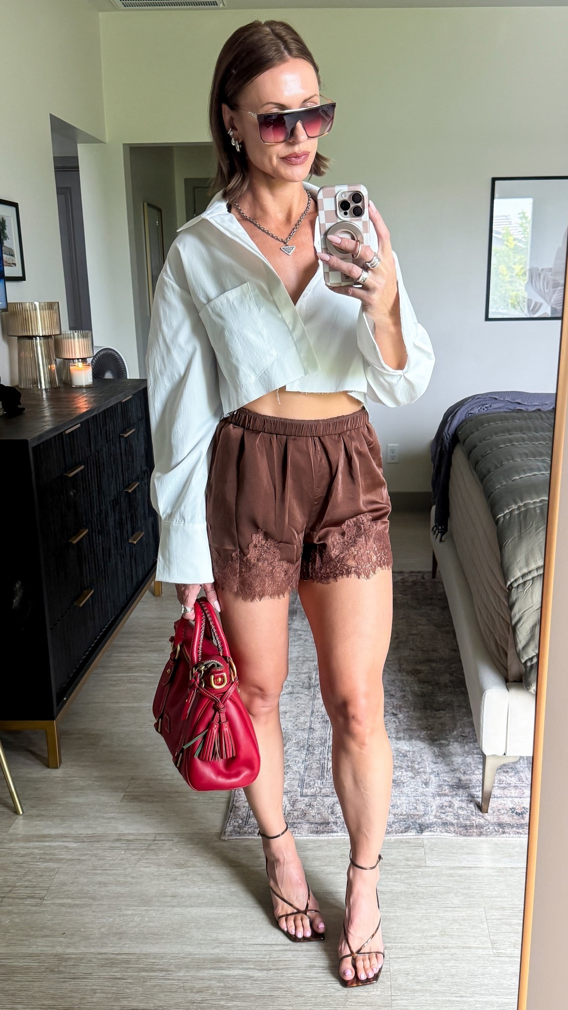 Amazon basics styled with a few designer pieces. 

#LTKTall #LTKOver40 #LTKootd