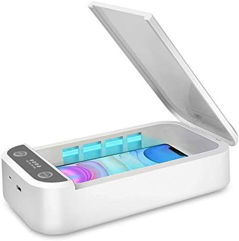 UV Light Sanitizer - Cell Phone Sanitizer Sterilizer Cleaner Box for Smartphone iPhone | Amazon (US)