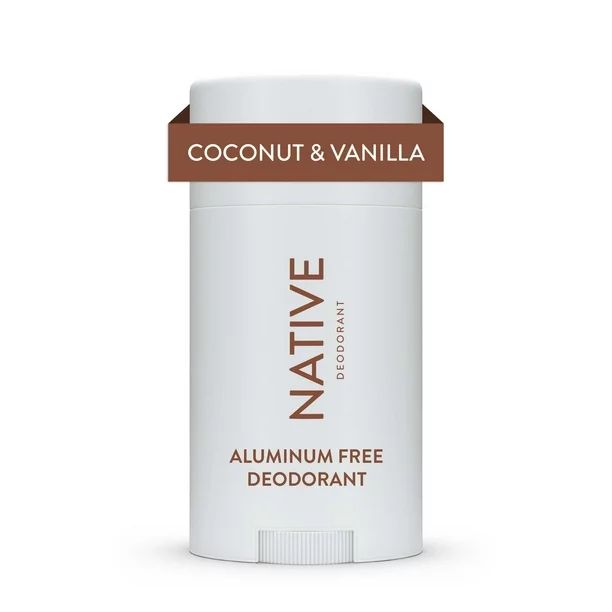 Native Natural Deodorant, Coconut & Vanilla, Aluminum Free, 2.65 oz | Walmart (US)