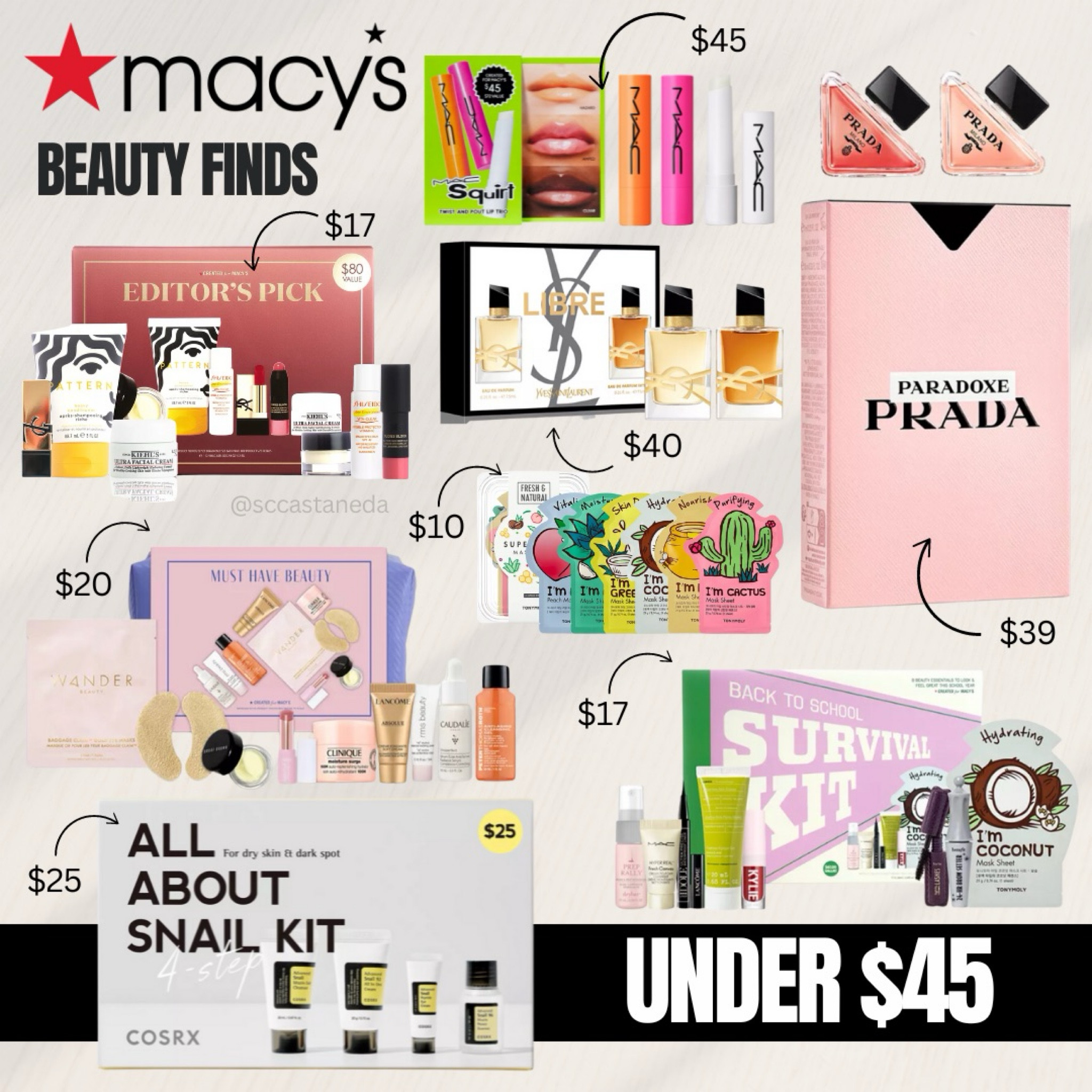 Beauty Sets or Travel Size Kits ON SALE today only @macys !!
All of my picks would make great gifts, especially holiday, but all year round!

#macys #makeupsets #giftsets #holidaygiftguide

#LTKBeauty #LTKFindsUnder50 #LTKSeasonal
