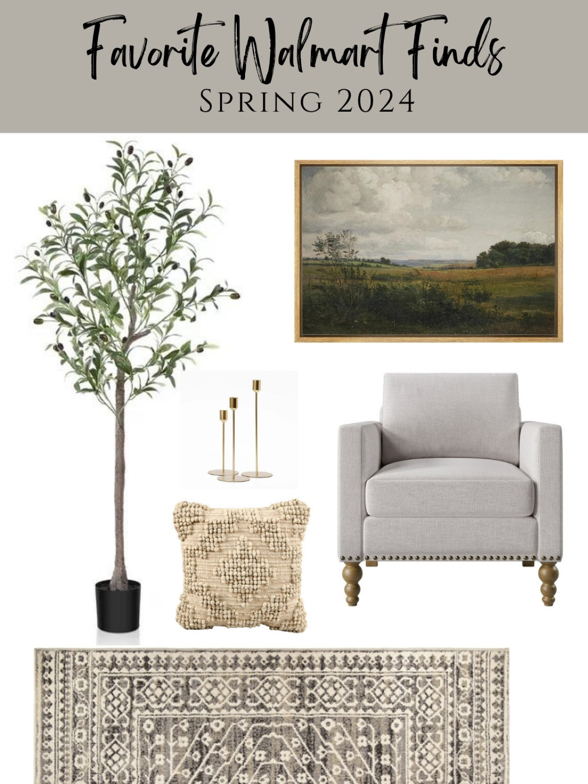Favorite Walmart Finds | Spring 2024 🖤 The Nebraska Nest 

Love the blend of neutrals, tans and taupes. Such classy & timeless home decor! ✨ 

#LTKsalealert #LTKhome #LTKSeasonal