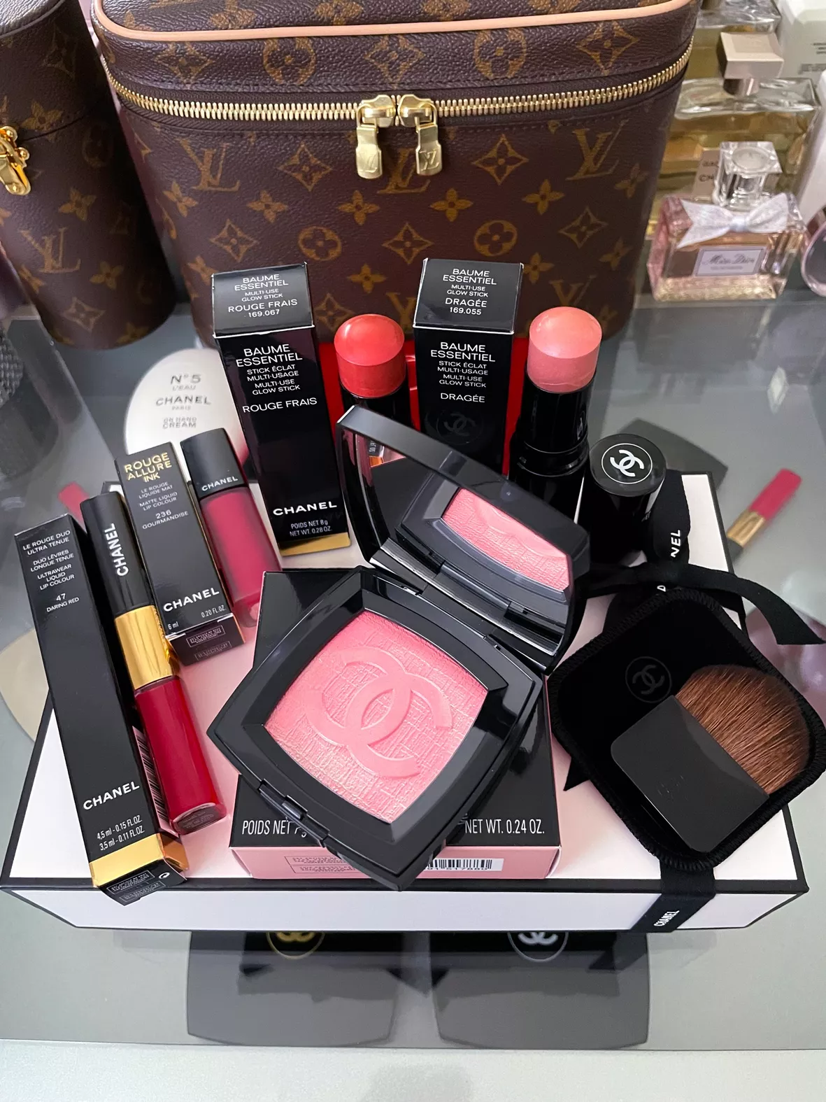 chanel makeup box set